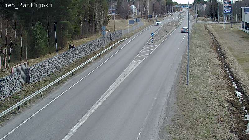 Kelikamerat Kuva Tie 8 Raahe, Pattijoki, Raahe, Pohjois-Pohjanmaa