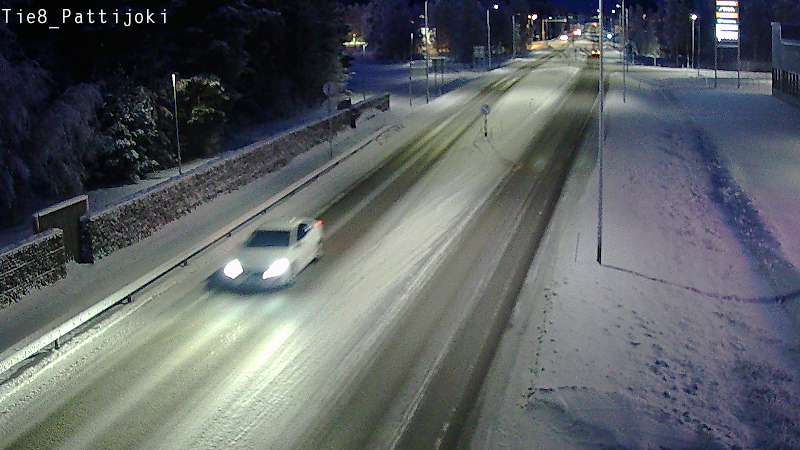 Weather Camera Image Road 8 Raahe, Pattijoki, Raahe, Pohjois-Pohjanmaa