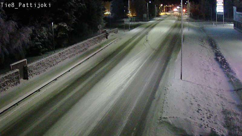Weather Camera Image Road 8 Raahe, Pattijoki, Raahe, Pohjois-Pohjanmaa