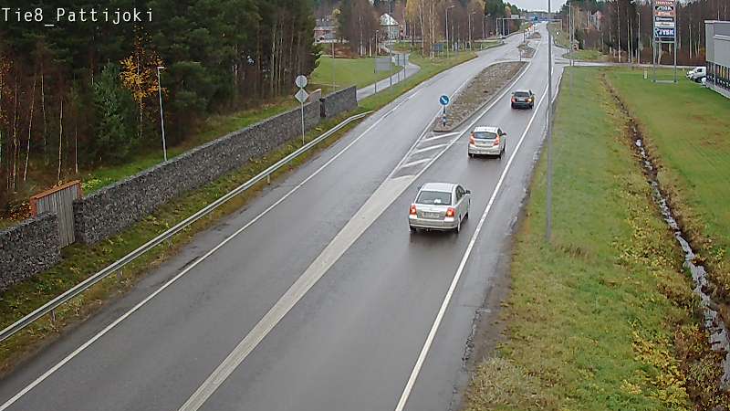 Kelikamerat Kuva Tie 8 Raahe, Pattijoki, Raahe, Pohjois-Pohjanmaa