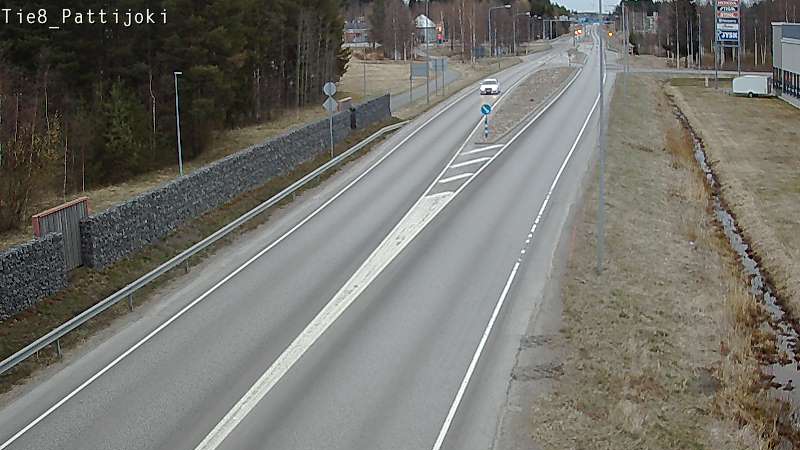 Weather Camera Image Road 8 Raahe, Pattijoki, Raahe, Pohjois-Pohjanmaa