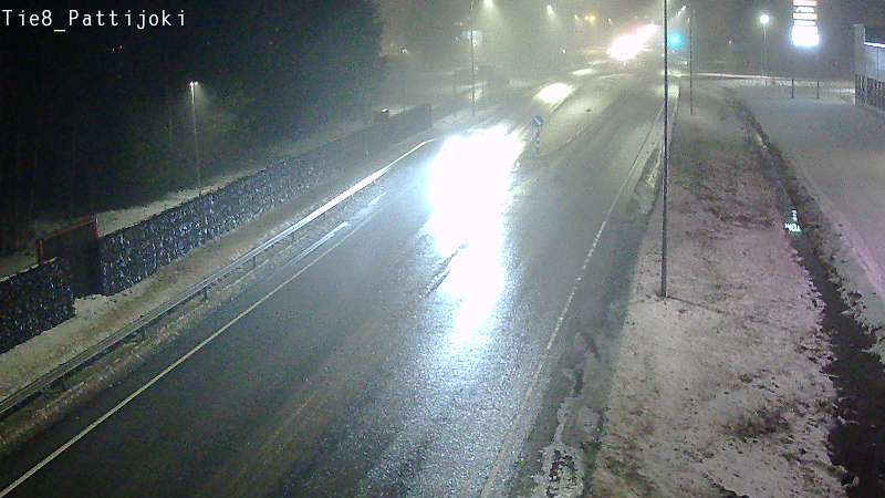 Weather Camera Image Väg 8 Raahe, Pattijoki, Raahe, Pohjois-Pohjanmaa