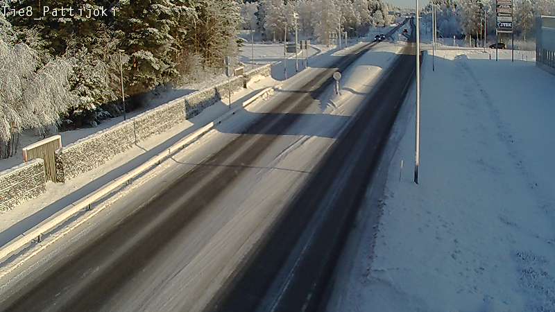 Weather Camera Image Road 8 Raahe, Pattijoki, Raahe, Pohjois-Pohjanmaa
