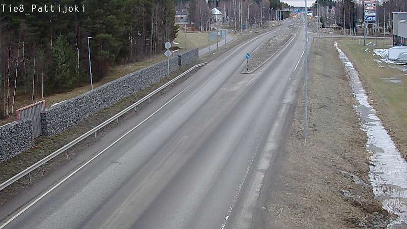 Kelikamerat Kuva Tie 8 Raahe, Pattijoki, Raahe, Pohjois-Pohjanmaa