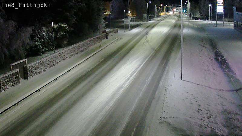 Weather Camera Image Road 8 Raahe, Pattijoki, Raahe, Pohjois-Pohjanmaa