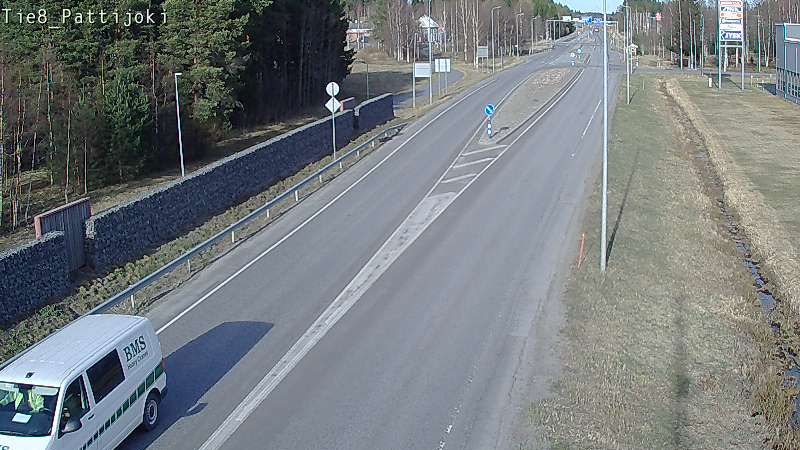 Kelikamerat Kuva Tie 8 Raahe, Pattijoki, Raahe, Pohjois-Pohjanmaa