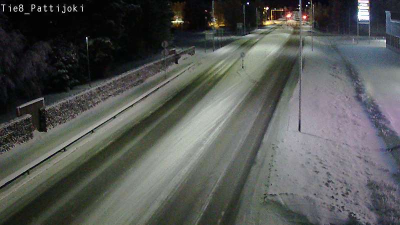 Weather Camera Image Road 8 Raahe, Pattijoki, Raahe, Pohjois-Pohjanmaa
