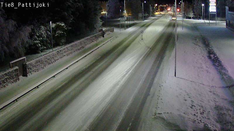 Weather Camera Image Road 8 Raahe, Pattijoki, Raahe, Pohjois-Pohjanmaa