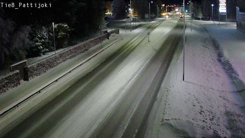 Weather Camera Image Road 8 Raahe, Pattijoki, Raahe, Pohjois-Pohjanmaa