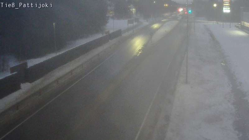 Weather Camera Image Road 8 Raahe, Pattijoki, Raahe, Pohjois-Pohjanmaa