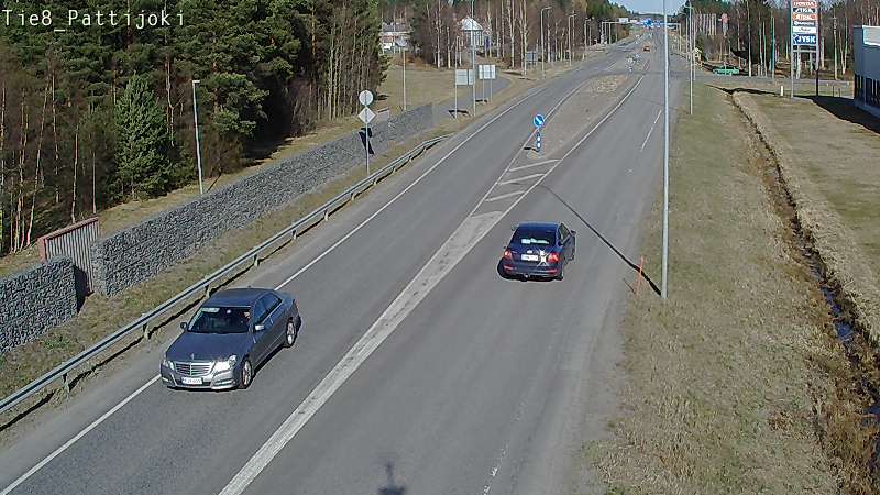 Kelikamerat Kuva Tie 8 Raahe, Pattijoki, Raahe, Pohjois-Pohjanmaa