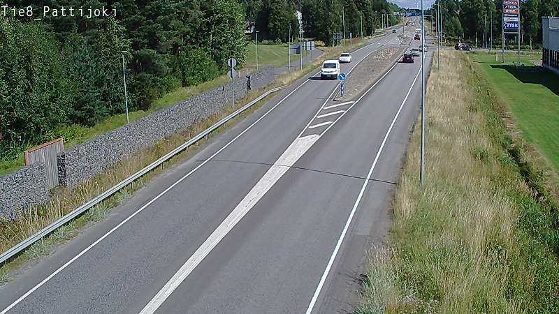 Weather Camera Image Road 8 Raahe, Pattijoki, Raahe, Pohjois-Pohjanmaa