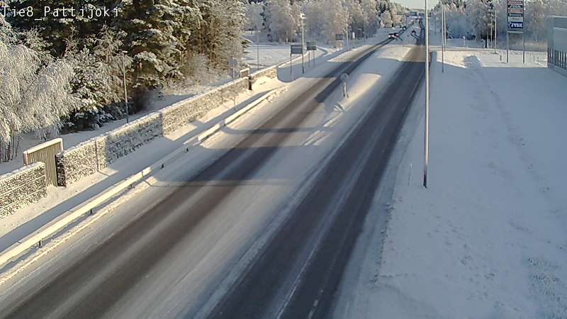 Weather Camera Image Road 8 Raahe, Pattijoki, Raahe, Pohjois-Pohjanmaa