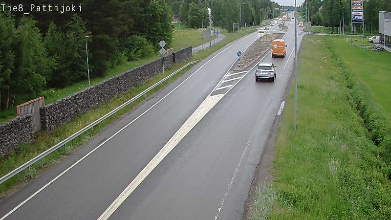 Kelikamerat Kuva Tie 8 Raahe, Pattijoki, Raahe, Pohjois-Pohjanmaa