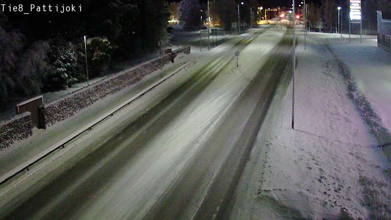 Weather Camera Image Road 8 Raahe, Pattijoki, Raahe, Pohjois-Pohjanmaa