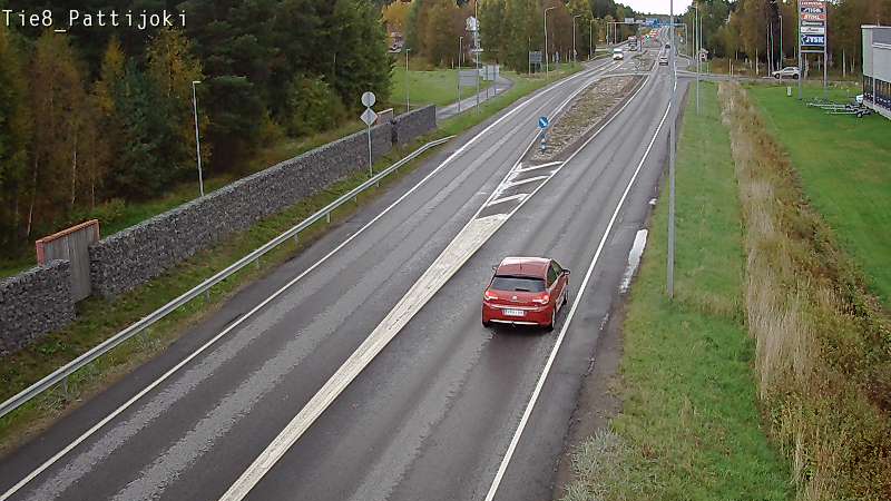 Kelikamerat Kuva Tie 8 Raahe, Pattijoki, Raahe, Pohjois-Pohjanmaa