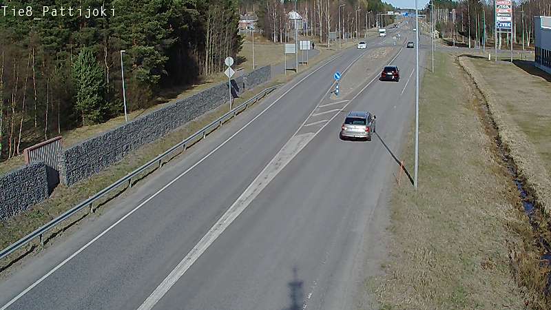 Kelikamerat Kuva Tie 8 Raahe, Pattijoki, Raahe, Pohjois-Pohjanmaa