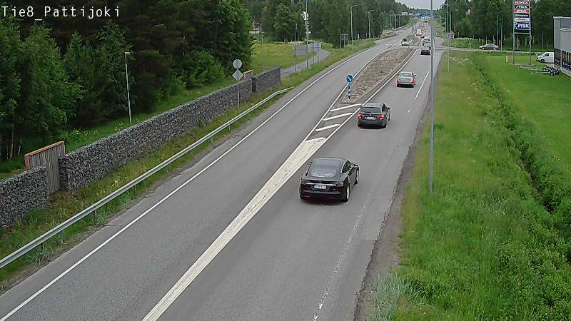 Kelikamerat Kuva Tie 8 Raahe, Pattijoki, Raahe, Pohjois-Pohjanmaa
