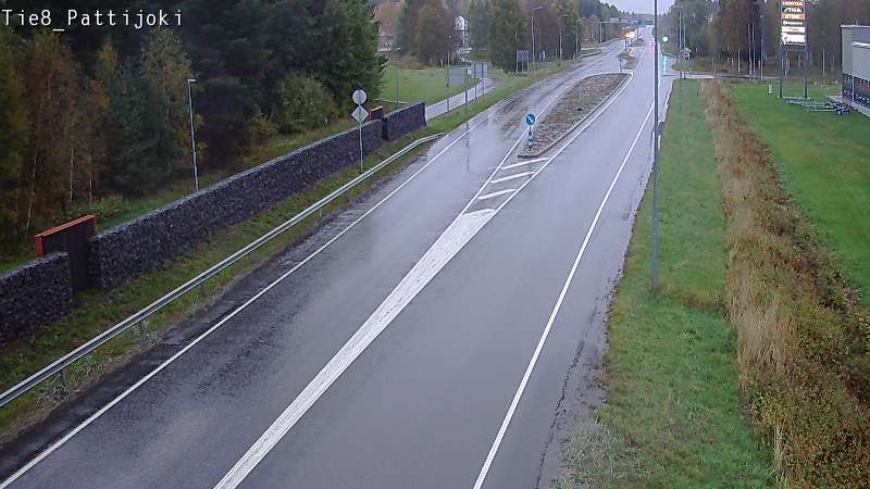 Weather Camera Image Road 8 Raahe, Pattijoki, Raahe, Pohjois-Pohjanmaa