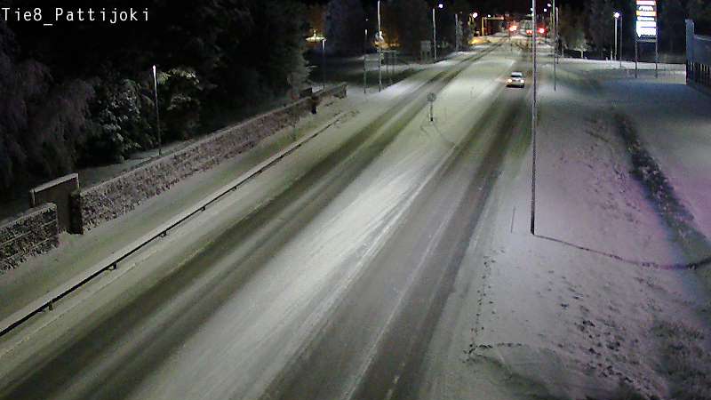 Weather Camera Image Road 8 Raahe, Pattijoki, Raahe, Pohjois-Pohjanmaa