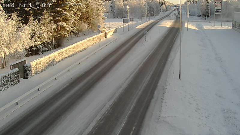 Weather Camera Image Road 8 Raahe, Pattijoki, Raahe, Pohjois-Pohjanmaa