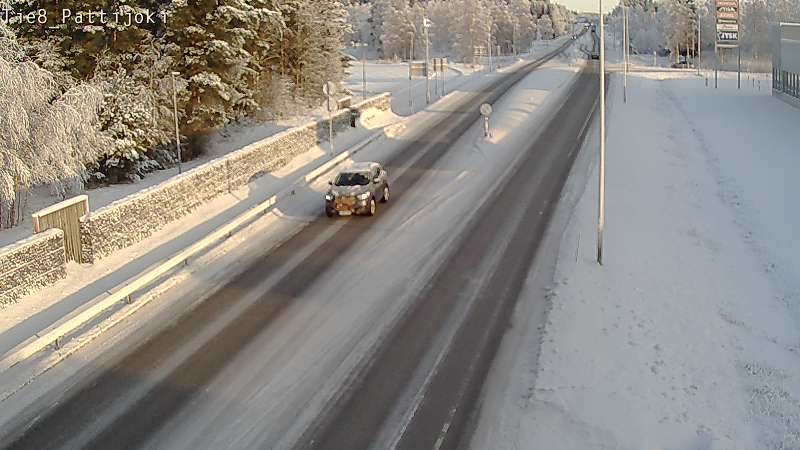 Weather Camera Image Road 8 Raahe, Pattijoki, Raahe, Pohjois-Pohjanmaa