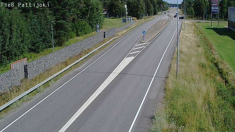 Weather Camera Image Road 8 Raahe, Pattijoki, Raahe, Pohjois-Pohjanmaa