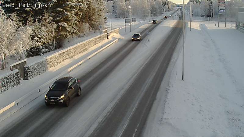 Weather Camera Image Road 8 Raahe, Pattijoki, Raahe, Pohjois-Pohjanmaa