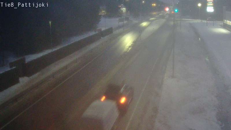 Weather Camera Image Road 8 Raahe, Pattijoki, Raahe, Pohjois-Pohjanmaa