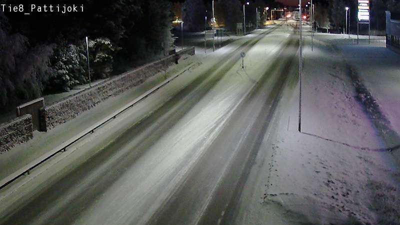 Weather Camera Image Road 8 Raahe, Pattijoki, Raahe, Pohjois-Pohjanmaa