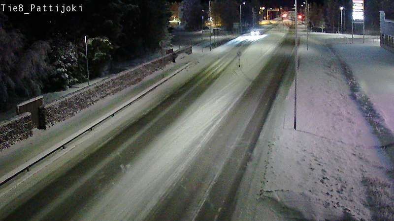 Weather Camera Image Road 8 Raahe, Pattijoki, Raahe, Pohjois-Pohjanmaa