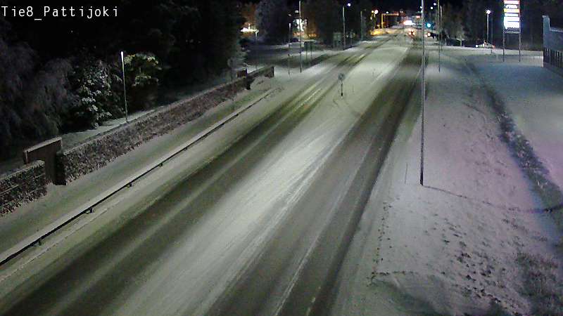Weather Camera Image Road 8 Raahe, Pattijoki, Raahe, Pohjois-Pohjanmaa