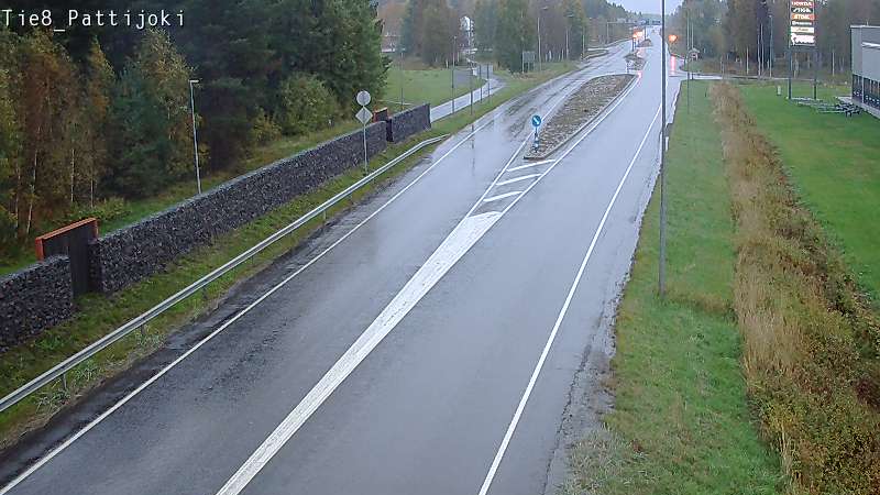 Weather Camera Image Road 8 Raahe, Pattijoki, Raahe, Pohjois-Pohjanmaa