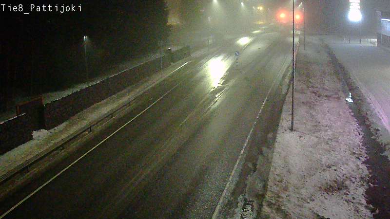 Weather Camera Image Väg 8 Raahe, Pattijoki, Raahe, Pohjois-Pohjanmaa