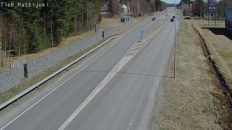 Kelikamerat Kuva Tie 8 Raahe, Pattijoki, Raahe, Pohjois-Pohjanmaa