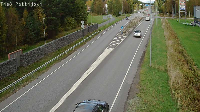 Kelikamerat Kuva Tie 8 Raahe, Pattijoki, Raahe, Pohjois-Pohjanmaa