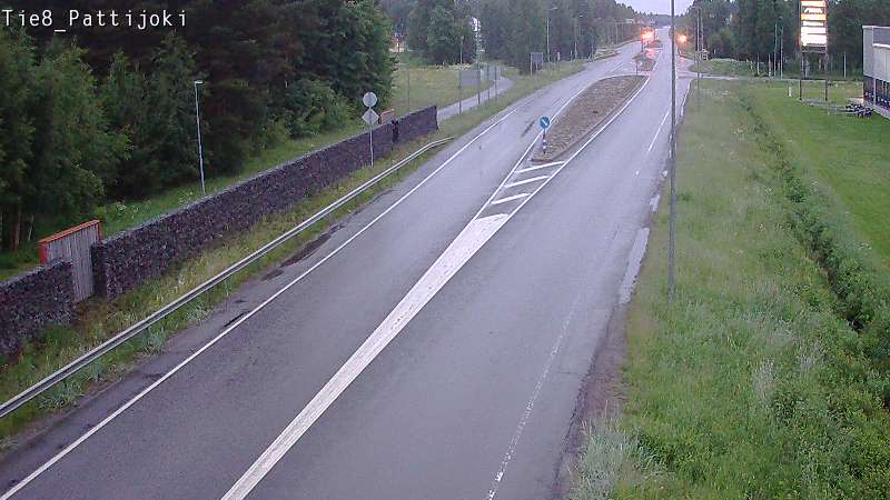 Kelikamerat Kuva Tie 8 Raahe, Pattijoki, Raahe, Pohjois-Pohjanmaa