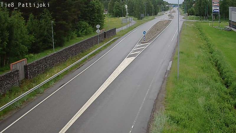 Kelikamerat Kuva Tie 8 Raahe, Pattijoki, Raahe, Pohjois-Pohjanmaa