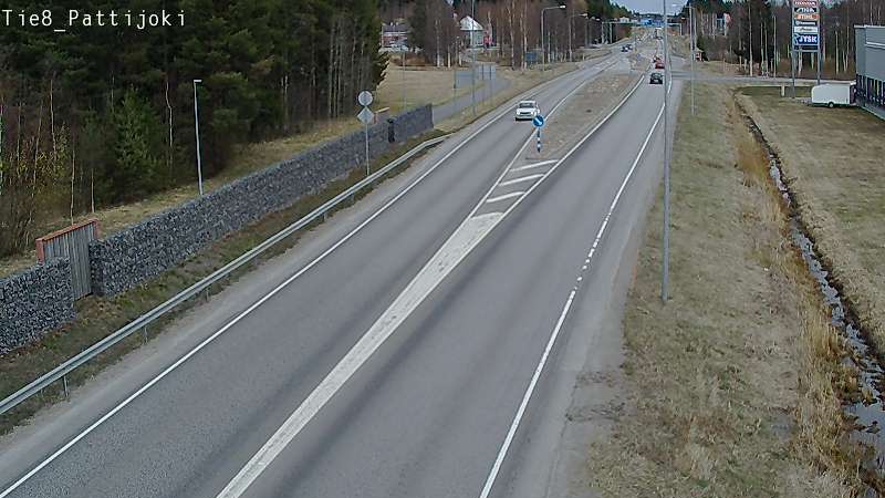 Kelikamerat Kuva Tie 8 Raahe, Pattijoki, Raahe, Pohjois-Pohjanmaa