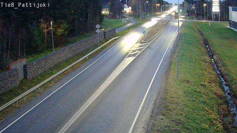 Kelikamerat Kuva Tie 8 Raahe, Pattijoki, Raahe, Pohjois-Pohjanmaa