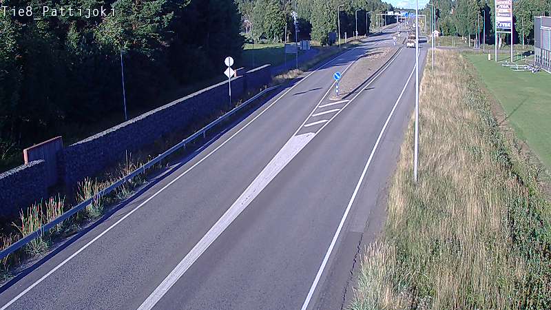 Weather Camera Image Road 8 Raahe, Pattijoki, Raahe, Pohjois-Pohjanmaa