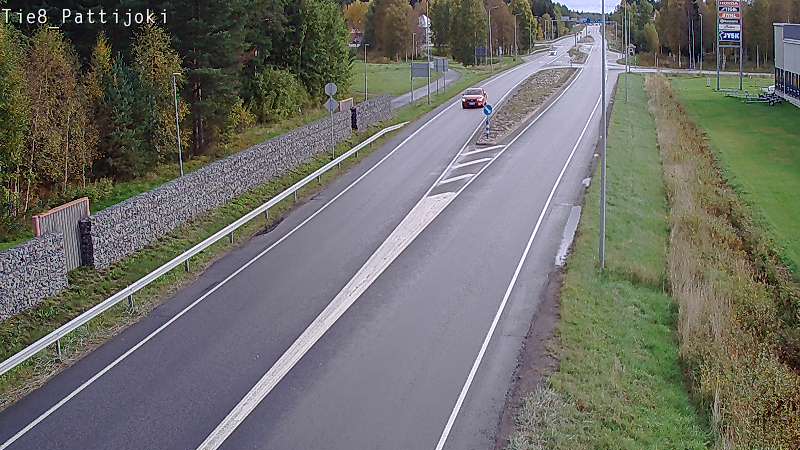 Kelikamerat Kuva Tie 8 Raahe, Pattijoki, Raahe, Pohjois-Pohjanmaa
