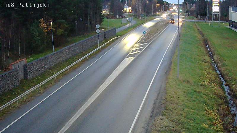 Kelikamerat Kuva Tie 8 Raahe, Pattijoki, Raahe, Pohjois-Pohjanmaa