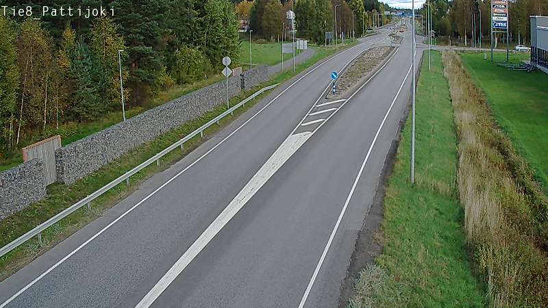 Kelikamerat Kuva Tie 8 Raahe, Pattijoki, Raahe, Pohjois-Pohjanmaa