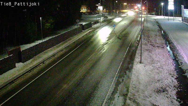 Weather Camera Image Väg 8 Raahe, Pattijoki, Raahe, Pohjois-Pohjanmaa