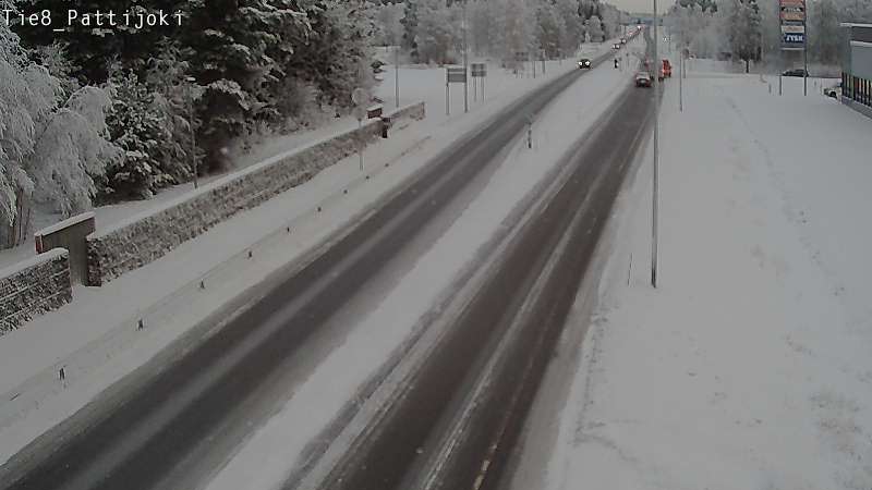 Kelikamerat Kuva Tie 8 Raahe, Pattijoki, Raahe, Pohjois-Pohjanmaa