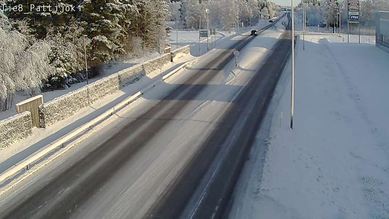 Weather Camera Image Road 8 Raahe, Pattijoki, Raahe, Pohjois-Pohjanmaa