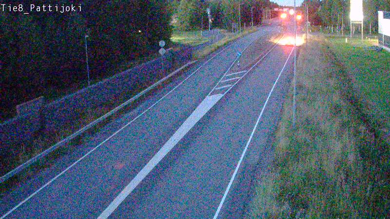 Weather Camera Image Road 8 Raahe, Pattijoki, Raahe, Pohjois-Pohjanmaa