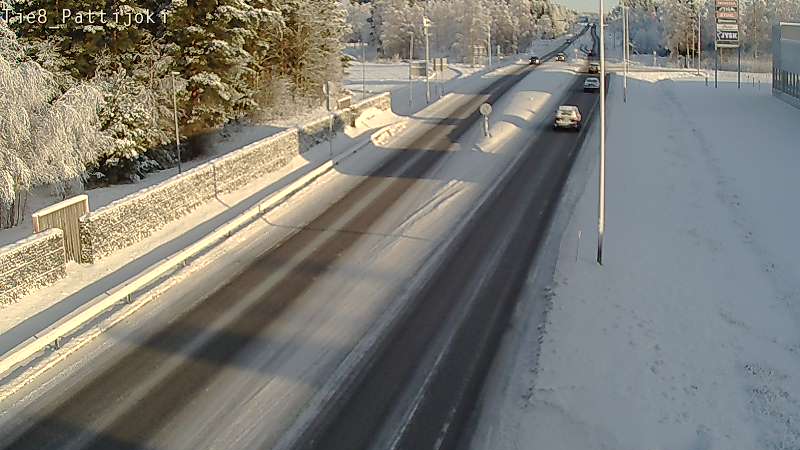 Weather Camera Image Road 8 Raahe, Pattijoki, Raahe, Pohjois-Pohjanmaa