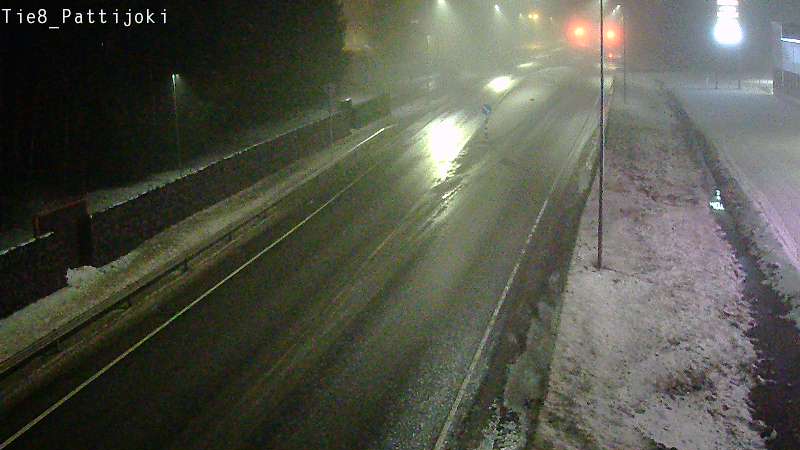 Weather Camera Image Väg 8 Raahe, Pattijoki, Raahe, Pohjois-Pohjanmaa